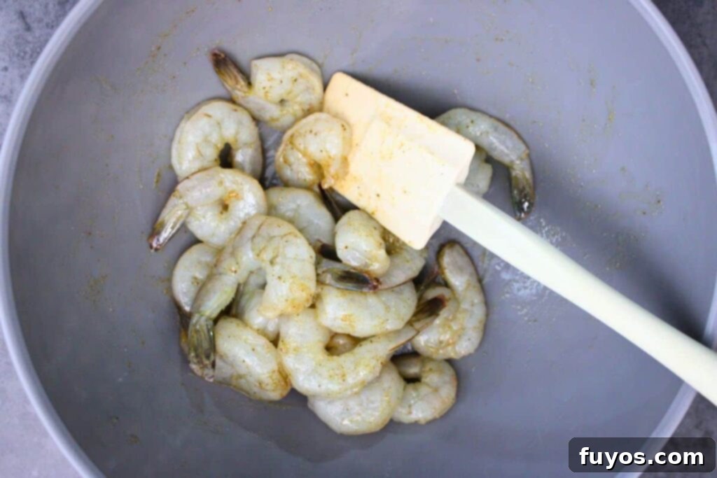 Air Fryer Shrimp Cocktail Easy Elegance 5 toss deveined shrimp in olive oil and old bay seasoning