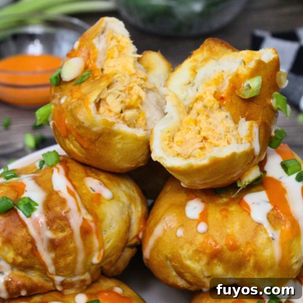 Game Day Air Fryer Buffalo Chicken Bombs 2 air fryer buffalo chicken bombs recipe dinners done quick featured image