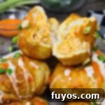 Game Day Air Fryer Buffalo Chicken Bombs 13 air fryer buffalo chicken bombs recipe dinners done quick featured image