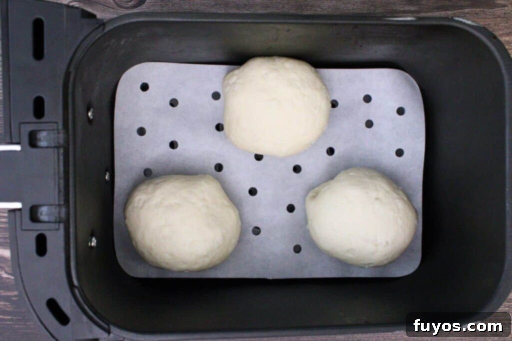 Game Day Air Fryer Buffalo Chicken Bombs 9 place buffalo chicken bombs in air fryer basket