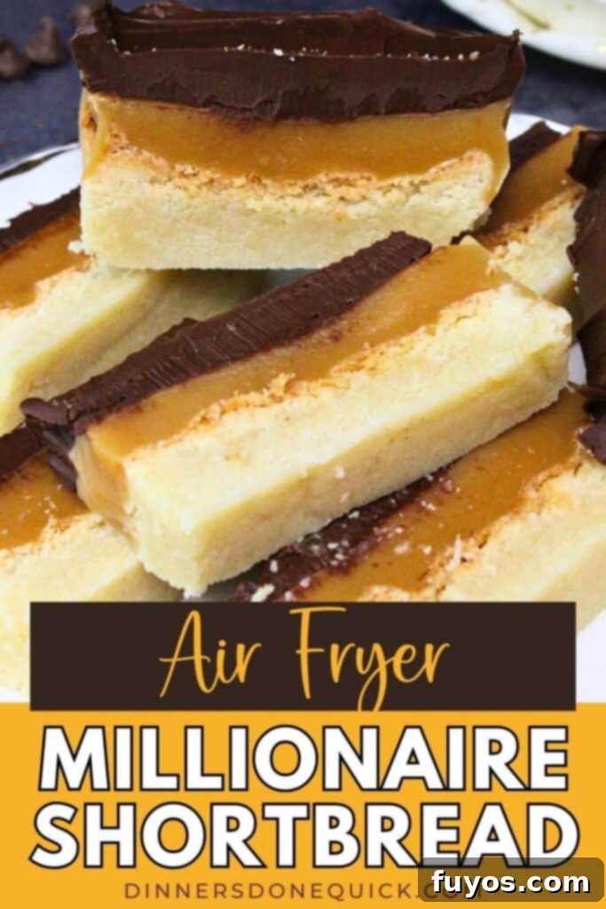 air fryer millionaire shortbread recipe dinners done quick pinterest