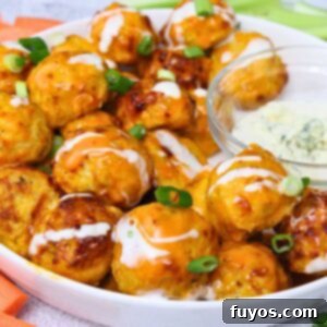 Air Fryer Buffalo Chicken Meatballs So Good So Simple 11 air fryer buffalo chicken meatballs recipe dinners done quick featured image
