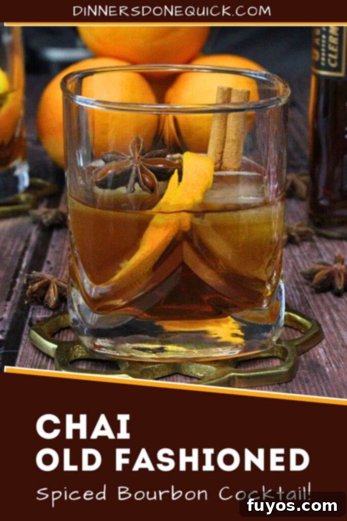 Chai Old Fashioned: The Warm Spice Bourbon 11 chai old fashioned recipe dinners done quick pinterest