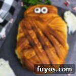 Spooky Halloween Air Fryer Mummy Meatloaf 14 mummy meatloaf recipe dinners done quick featured image