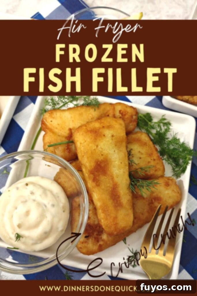 Air Fryer Frozen Fish Crispy and Quick 11 how long to cook breaded fish fillets in the air fryer dinners done quick pinterest