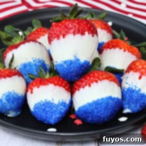red white and blue strawberries recipe dinners done quick featured image