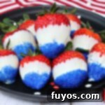 red white and blue strawberries recipe dinners done quick featured image