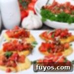 Air Fryer Bruschetta recipe featured image