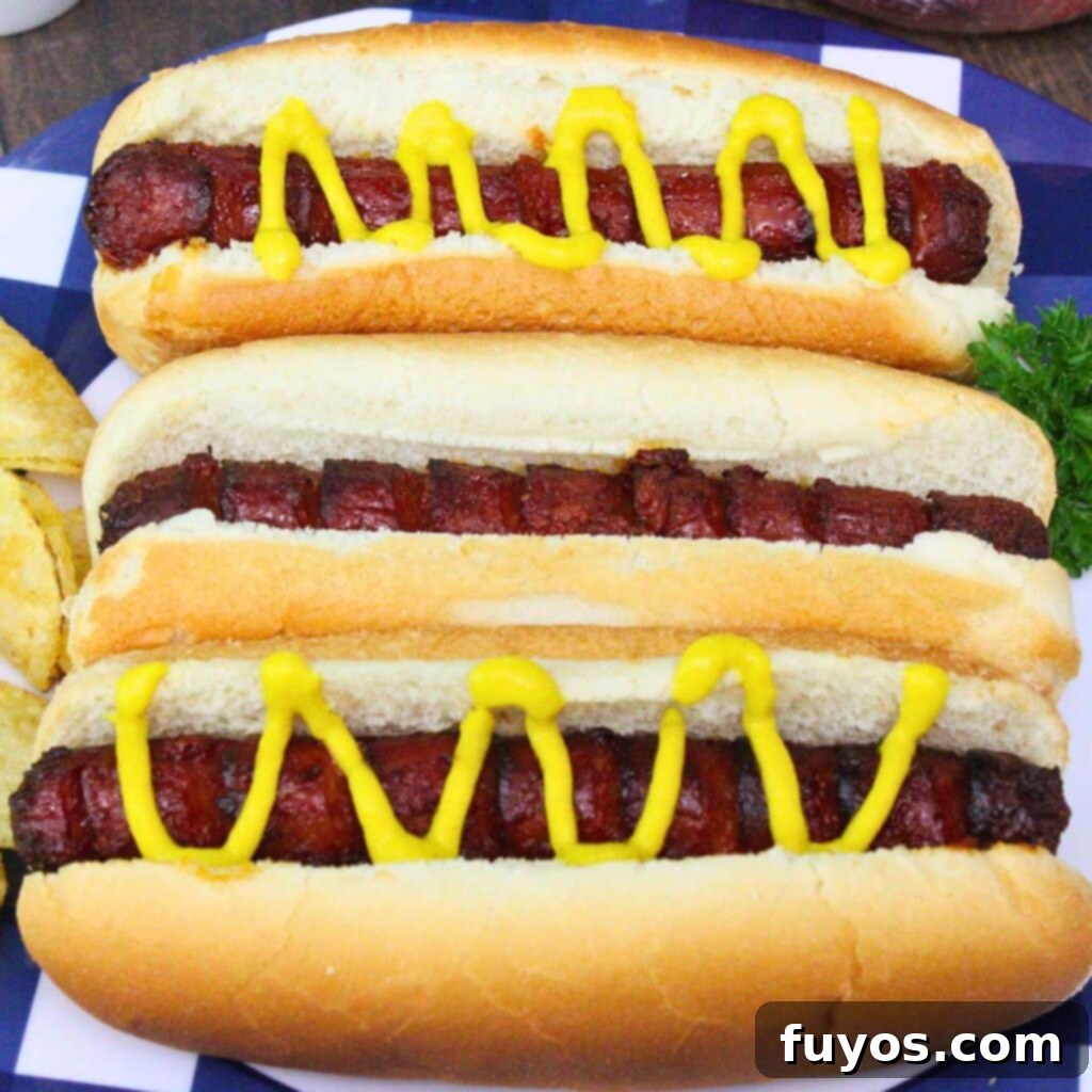 Flavor-Packed Air Fryer Franks 2 marinated hot dogs recipe dinners done quick featured image
