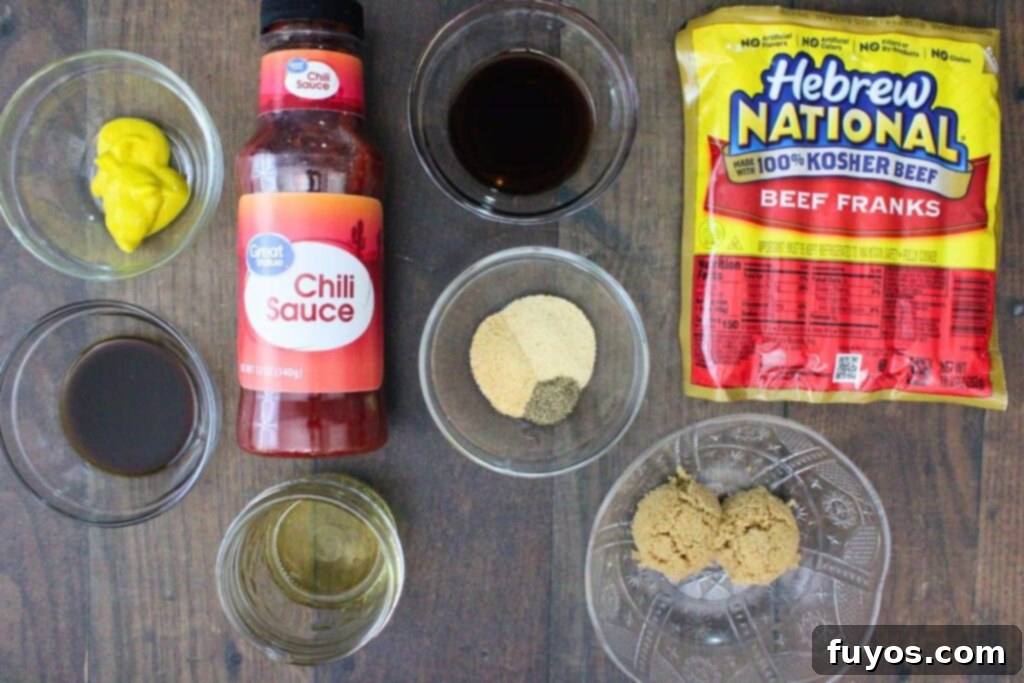 Flavor-Packed Air Fryer Franks 4 ingredients to make marinated hot dogs