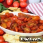 air fryer cherry tomatoes recipe dinners done quick featured image