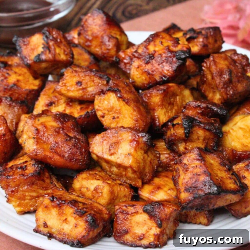 Air Fryer Turkey Burnt Ends: Crispy, Smoky Perfection 2 turkey burnt ends recipe dinners done quick featured image