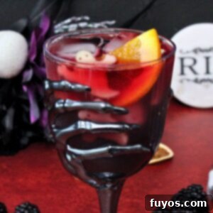Midnight Ritual Sangria A Bewitching Adult Brew 10 halloween sangria recipe dinners done quick featured image