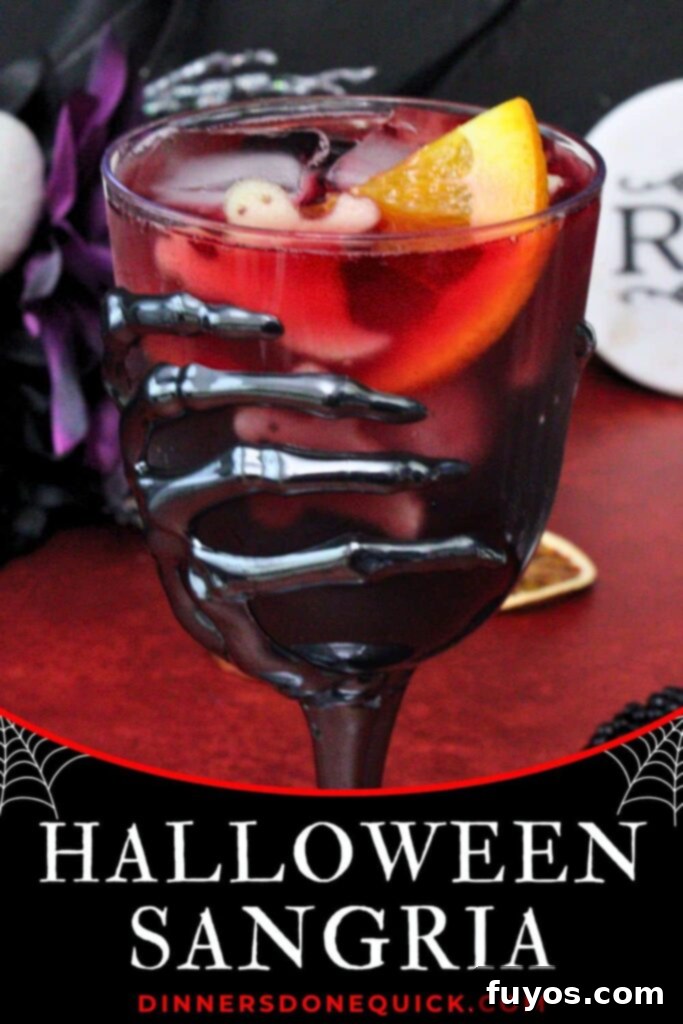 Midnight Ritual Sangria A Bewitching Adult Brew 12 halloween sangria recipe dinners done quick pinterest