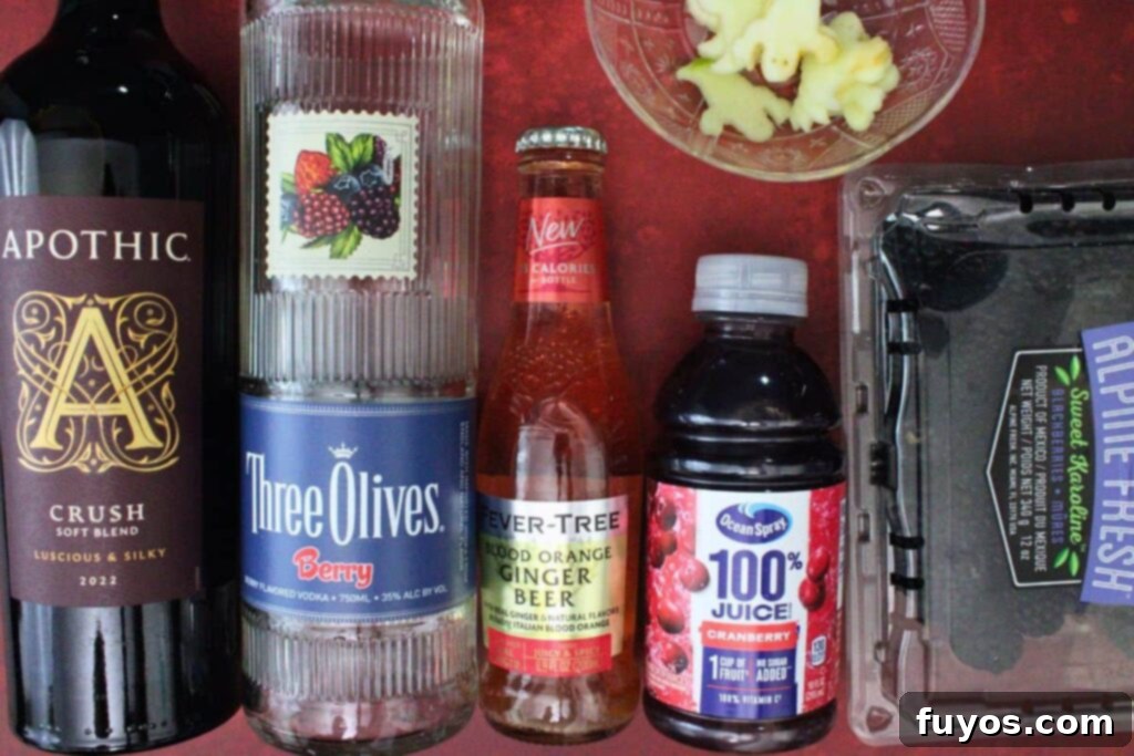 Midnight Ritual Sangria A Bewitching Adult Brew 4 ingredients to make halloween sangria