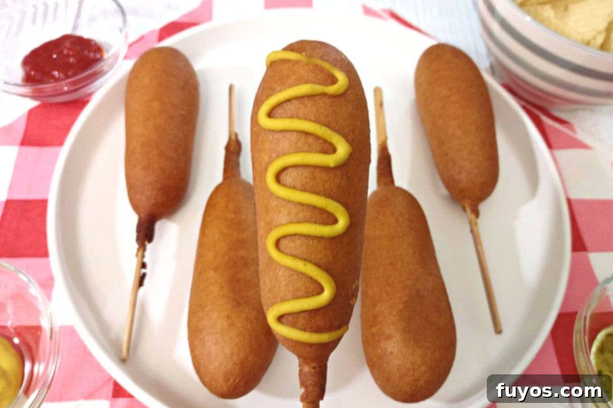 27 Irresistible Air Fryer Hot Dog Creations 29 how to cook state fair corn dogs in the air fryer dinners done quick