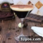 Velvet Crown Royal Espresso Chocolate Martini 10 A featured image of a chocolate espresso martini, perfect for sharing on social media, showcasing its rich appeal.