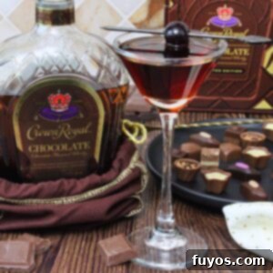 Crown Royal Chocolate Manhattan 9 chocolate manhattan cocktail recipe dinners done quick featured image