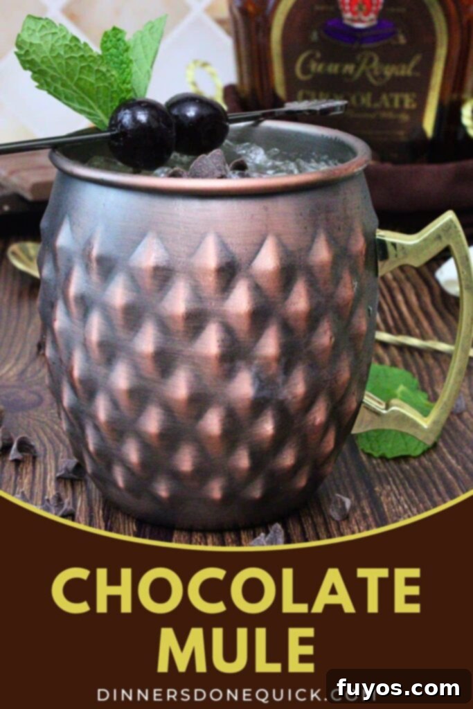 Kentucky Crown Chocolate Mule 11 chocolate mule recipe dinners done quick pinterest