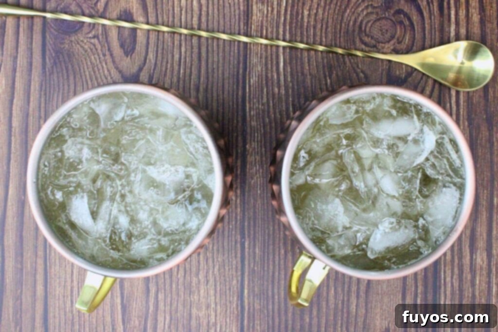 Kentucky Crown Chocolate Mule 6 add chocolate whiskey, bitters, and top with ginger beer