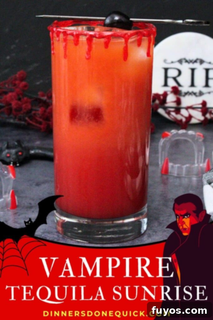 vampire tequila sunrise recipe dinners done quick pinterest