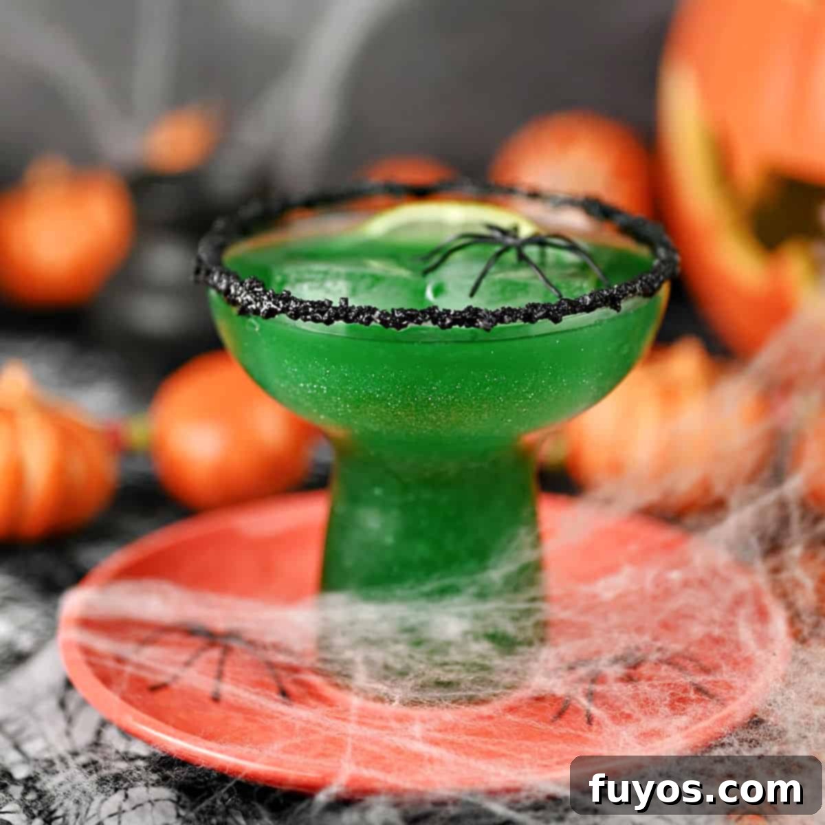 11 Easy Tequila Cocktails: Spooktacular Sips for Halloween 10 Poison Apple Margarita