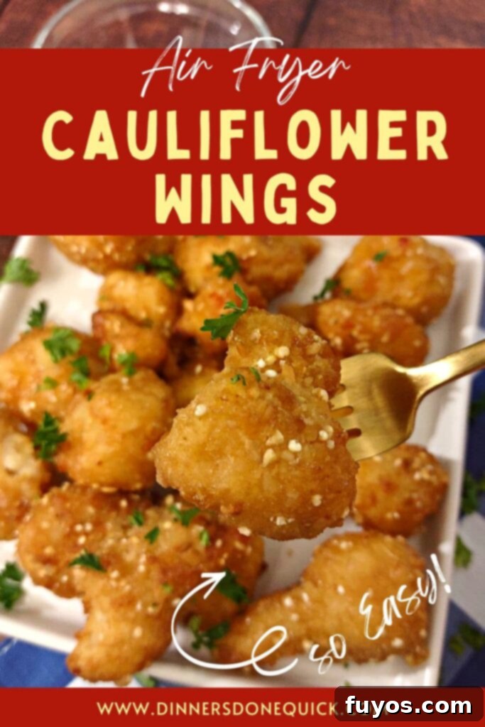 how to cook frozen cauliflower wings in the air fryer dinners done quick pinterest