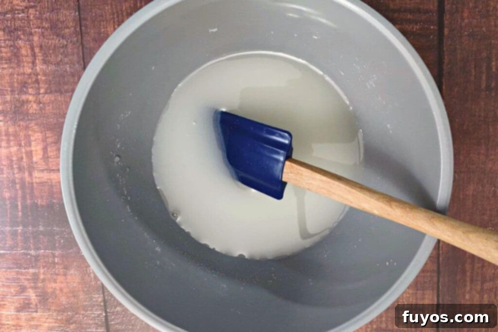 Microwave Tanghulu: The Easiest Candied Fruit Recipe 7 mix the sugar and water together