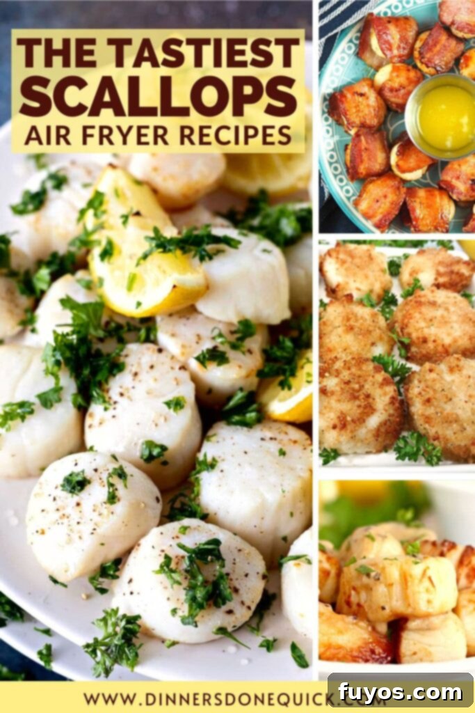 11 Irresistible Air Fryer Scallop Recipes to Make Now 14 best air fryer scallop recipes to try today dinners done quick pinterest