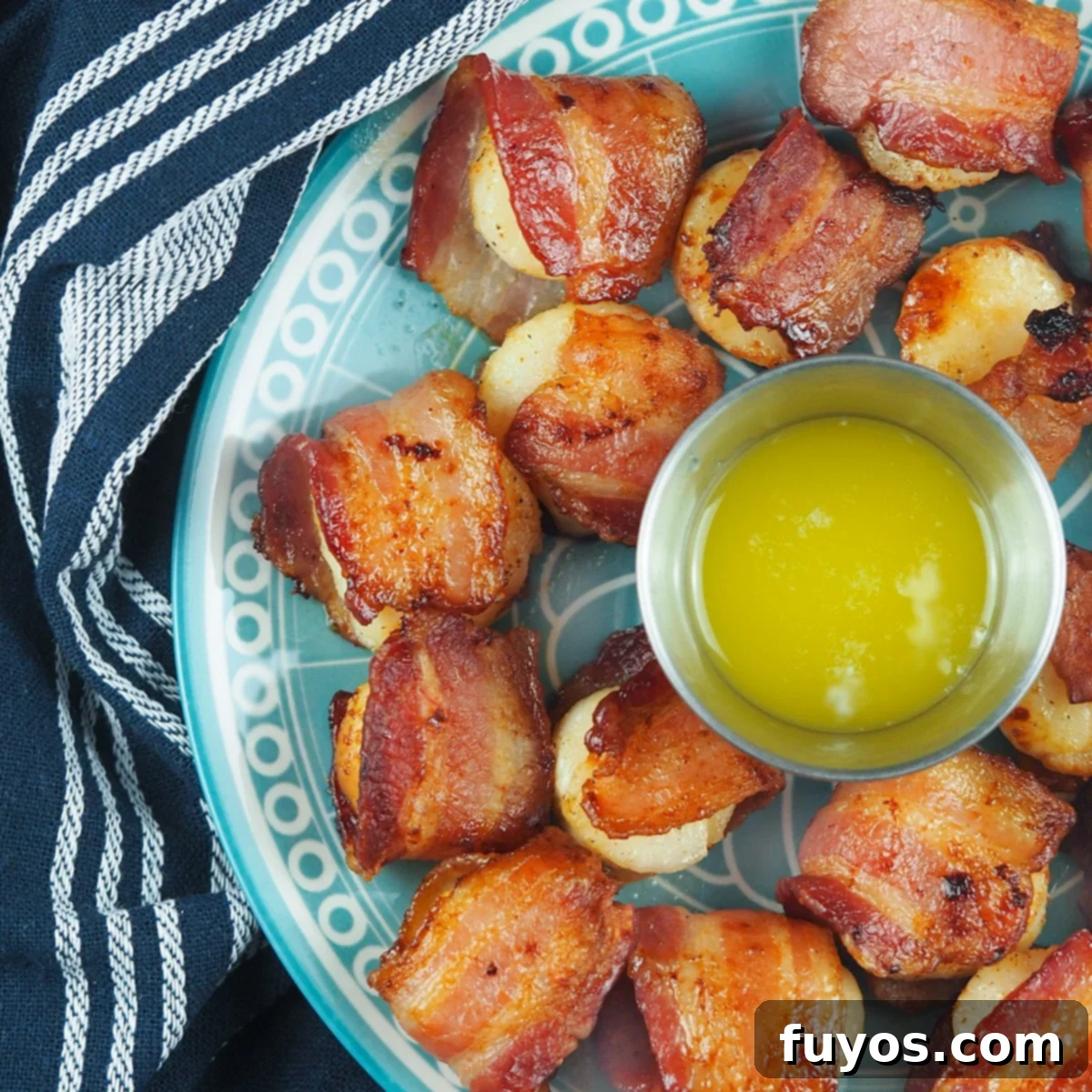 11 Irresistible Air Fryer Scallop Recipes to Make Now 4 Cajun Bacon Wrapped Scallops
