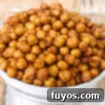 Air Fryer Masala Chickpea Crunch 10 crispy air fryer chickpeas with indian seasoning dinners done quick featured image