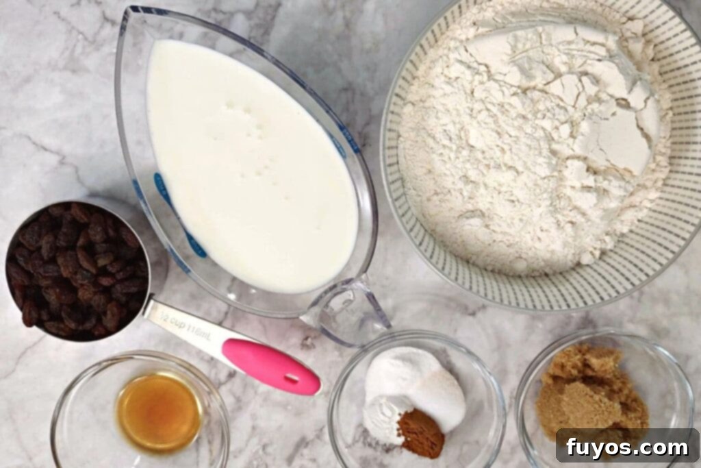 quick air fryer irish soda bread ingredients