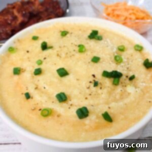 Velvety Garlic Cheese Grits in Minutes 12 creamy microwave grits recipe dinners done quick featured image