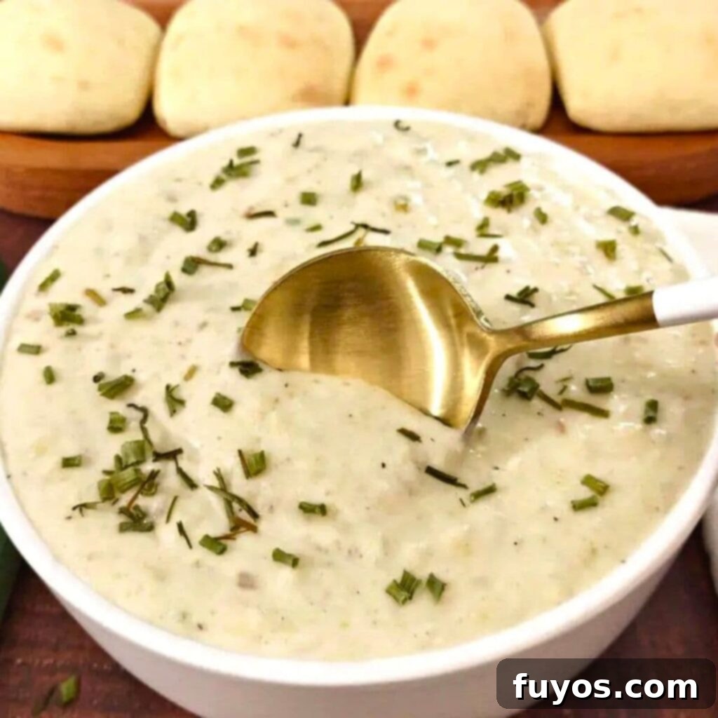 Creamy Air Fryer Leek and Potato Soup Pure Comfort Made Easy 2 Creamy Air Fryer Leek and Potato Soup - Dinners Done Quick Featured Image