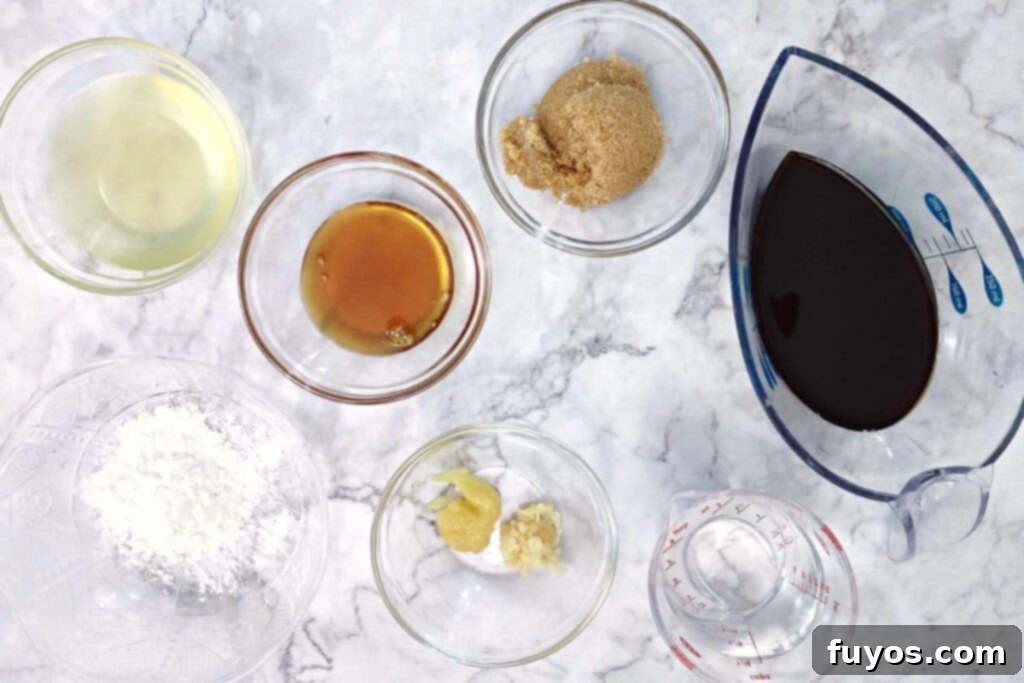 10-Minute Homemade Microwave Teriyaki 4 ingredients to make homemade teriyaki sauce in the microwave