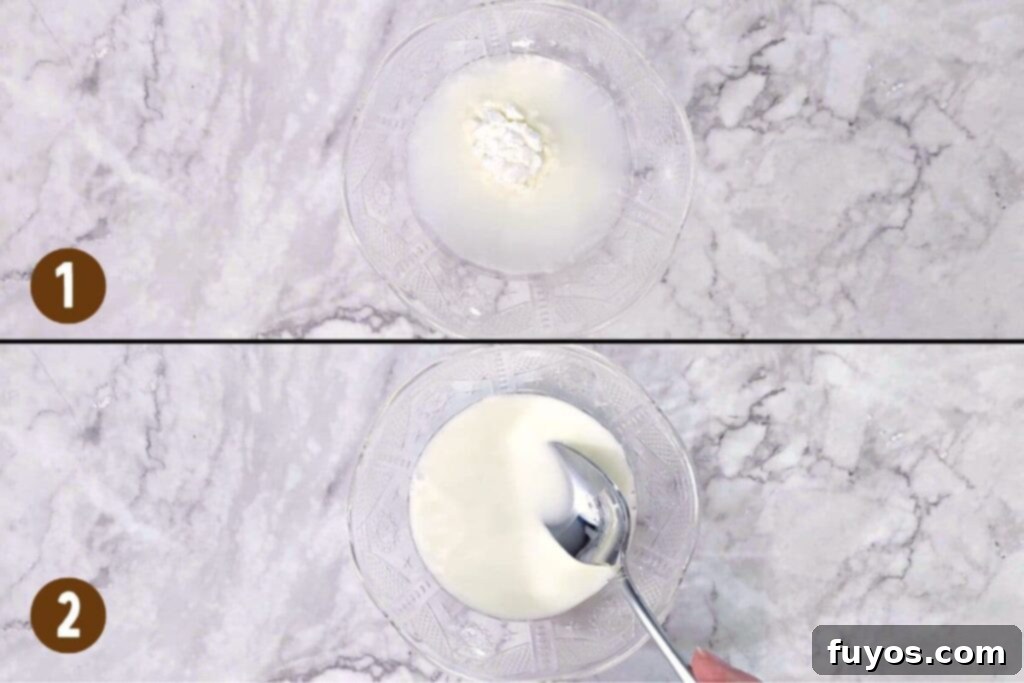 10-Minute Homemade Microwave Teriyaki 6 dissolve cornstarch in water