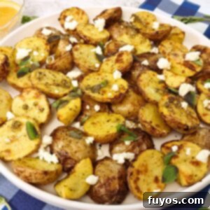 easy air fryer greek potatoes recipe dinners done quick featured image
