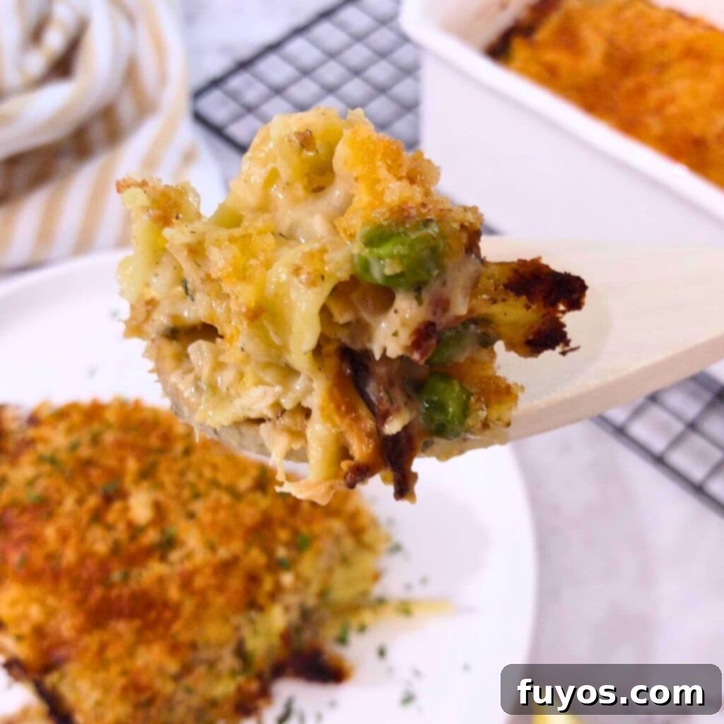 Air Fryer Tuna Casserole Your Perfect Comfort Indulgence 2 Delicious and easy air fryer tuna casserole recipe with a crispy topping, perfect for quick dinners.
