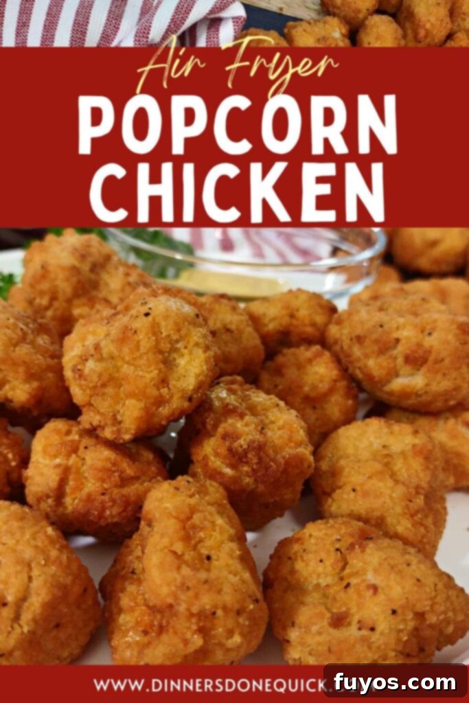 Air Fryer Frozen Popcorn Chicken Super Crispy 10 air fryer frozen popcorn chicken dinners done quick pinterest