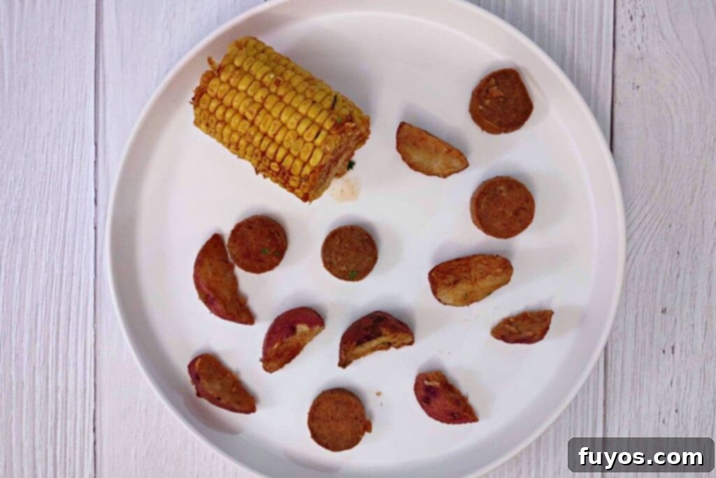 Microwave Your Seafood Boil Perfectly Every Time 5 place all non seafood items on a microwave safe plate