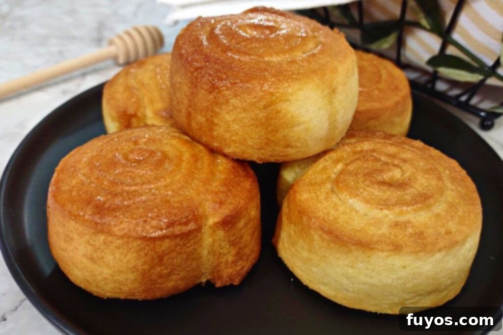 Pillsbury Cornbread Swirls The Quick and Easy Air Fryer Way 11 air fryer cornbread swirls with honey butter