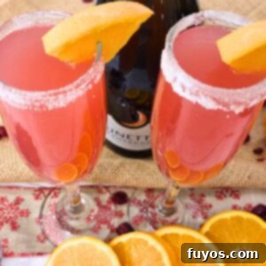 Cranberry Orange Mimosa Brunch Celebration 10 cranberry orange mimosas with triple sec recipe dinners done quick featured image