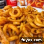 Arby's curly fries in the air fryer, featured image thumbnail for social sharing