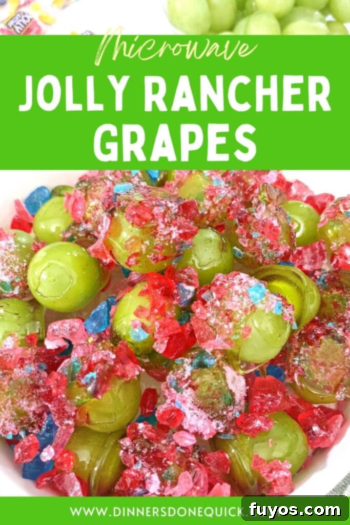 how to make jolly rancher grapes in the microwave dinners done quick pinterest