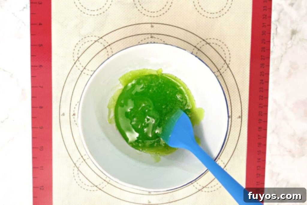 microwave jolly ranchers until they melt
