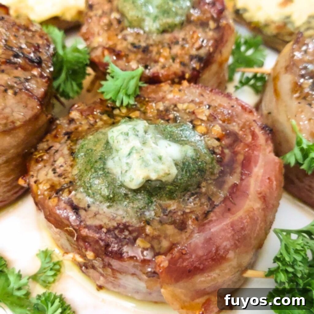 bacon wrapped filet in the air fryer dinners done quick featured image