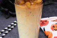 Halloween’s Dearly Depar-tead Brown Sugar Skull Milk Tea