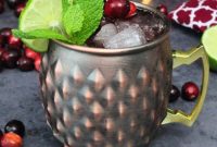 Cranberry Moscow Mule: Fall & Holiday’s Signature Sip