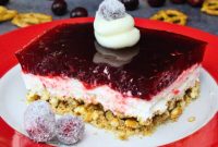 Holiday Cranberry Pretzel Dream