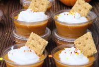 Your Fall Party Secret Weapon: Pumpkin Pie Pudding Shots